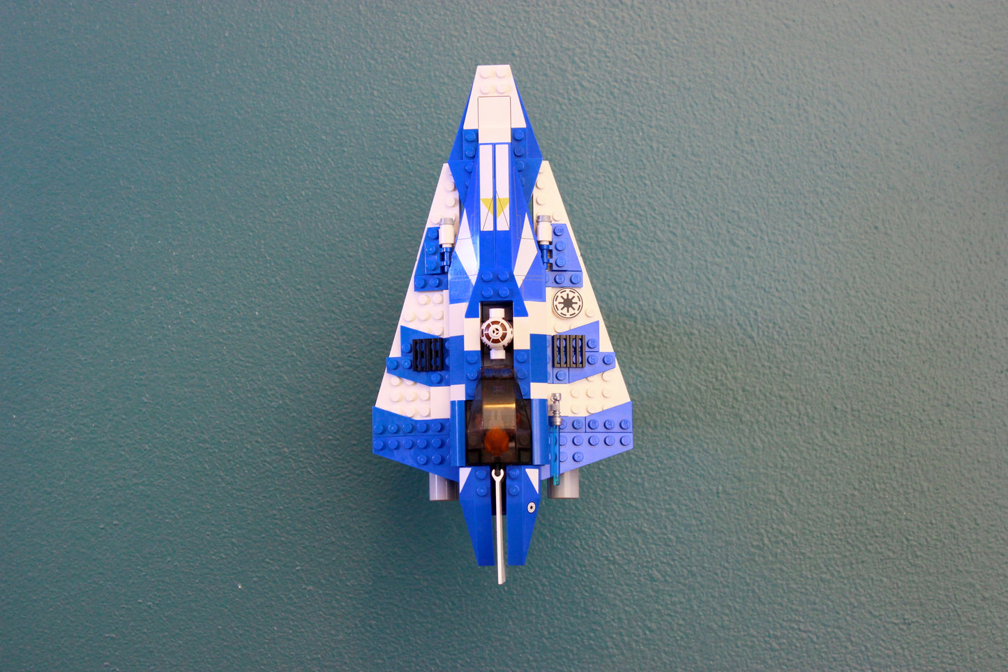 Wall Display for LEGO Star Wars Plo Koon's Jedi Starfighter 8093