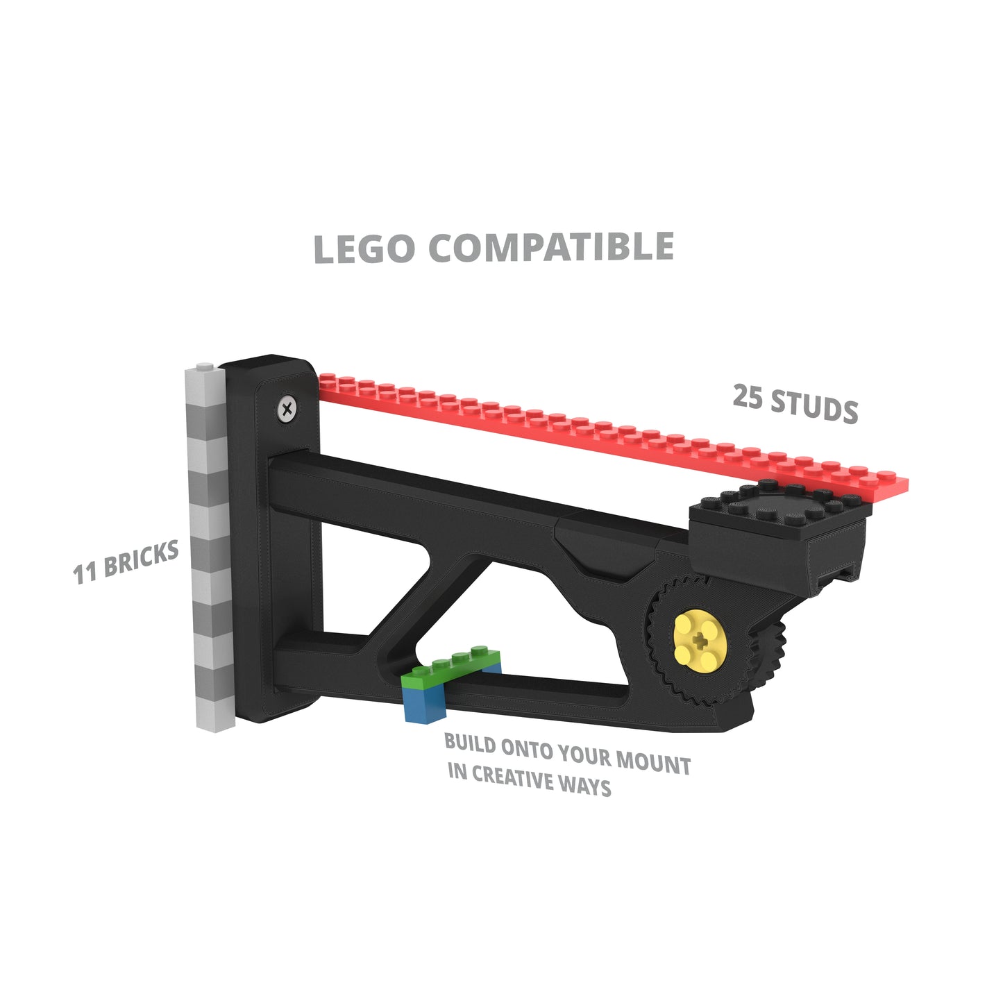 Universal Wall Display for LEGO