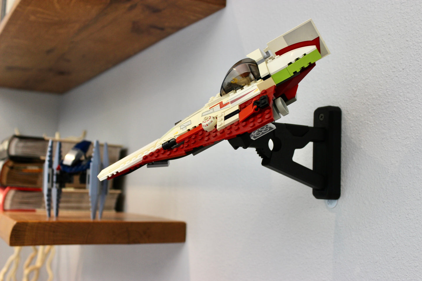 Wall Display for LEGO Star Wars Jedi Starfighter 7143