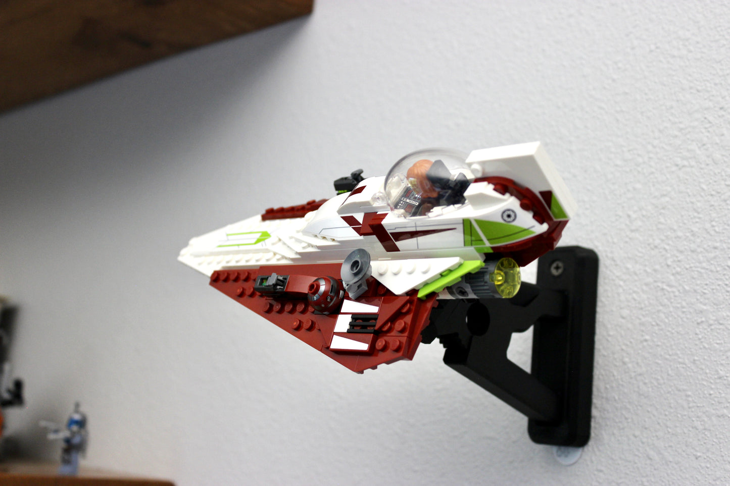 Wall Display for LEGO Star Wars Obi-Wan Kenobi's Jedi Starfighter 75333