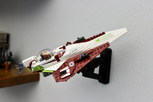 Wall Display for LEGO Star Wars Obi-Wan Kenobi's Jedi Starfighter 75333