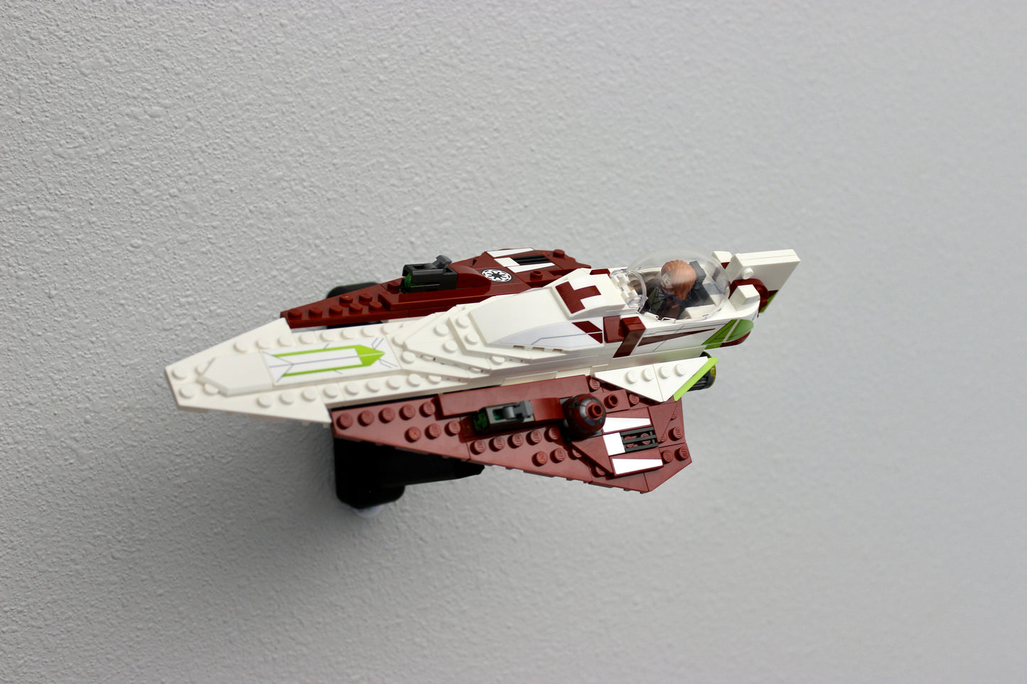 Wall Display for LEGO Star Wars Obi-Wan Kenobi's Jedi Starfighter 75333
