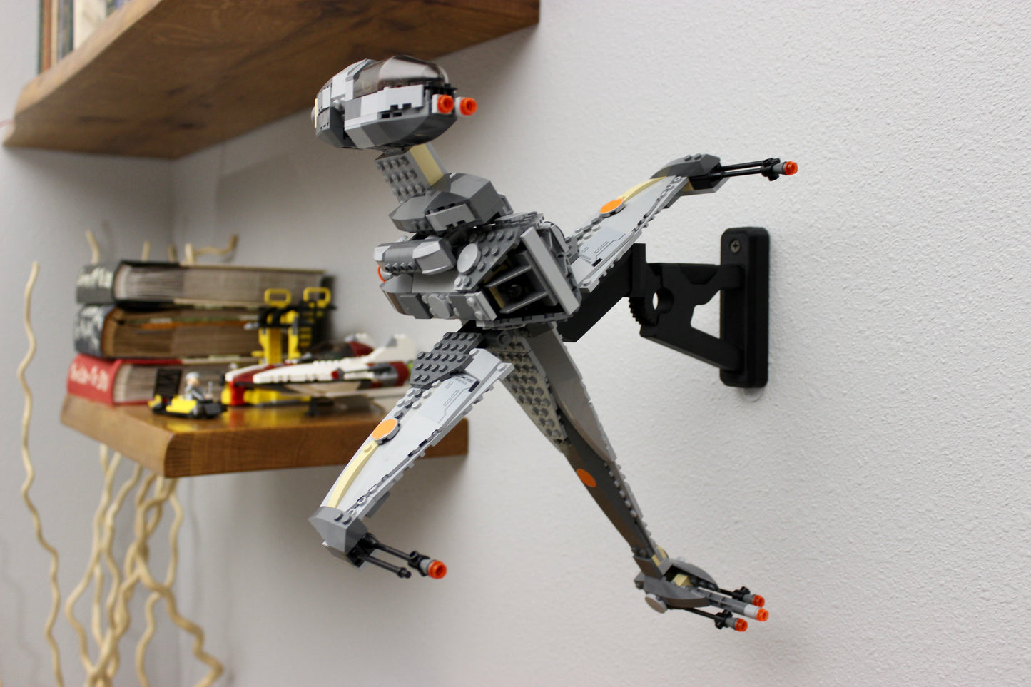 Wall Display for LEGO Star Wars B-wing Fighter 6208