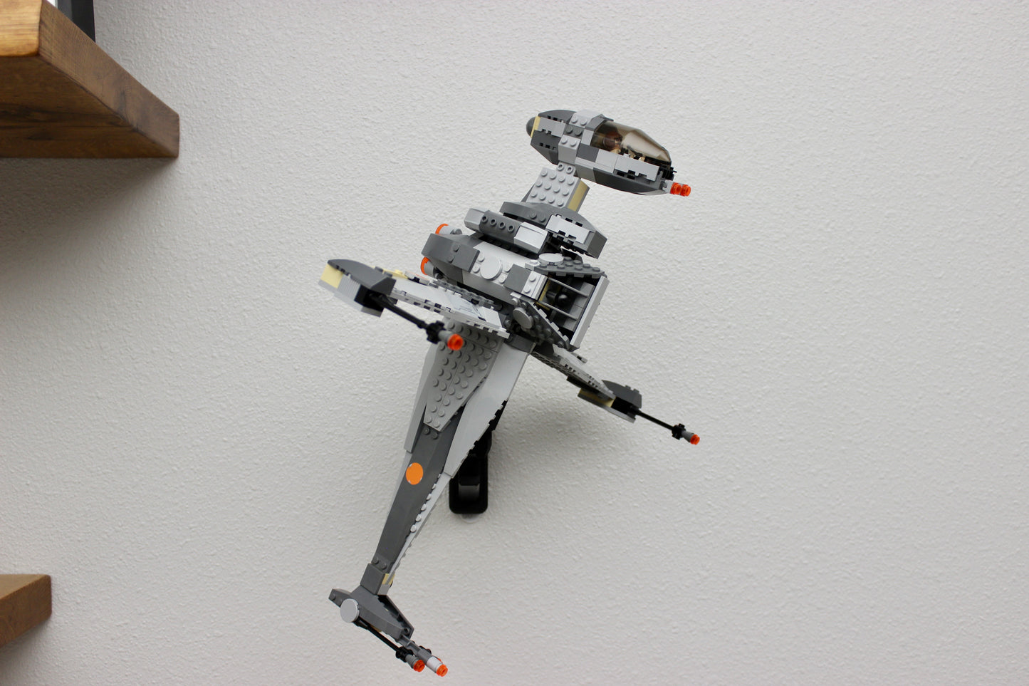 Wall Display for LEGO Star Wars B-wing Fighter 6208