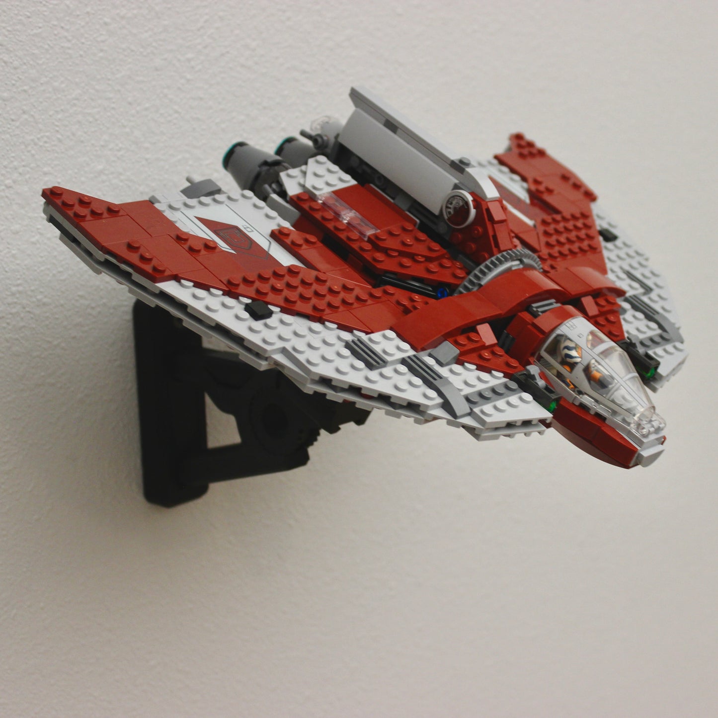 Wall Display for LEGO Star Wars Ahsoka Tano's T-6 Jedi Shuttle 75362