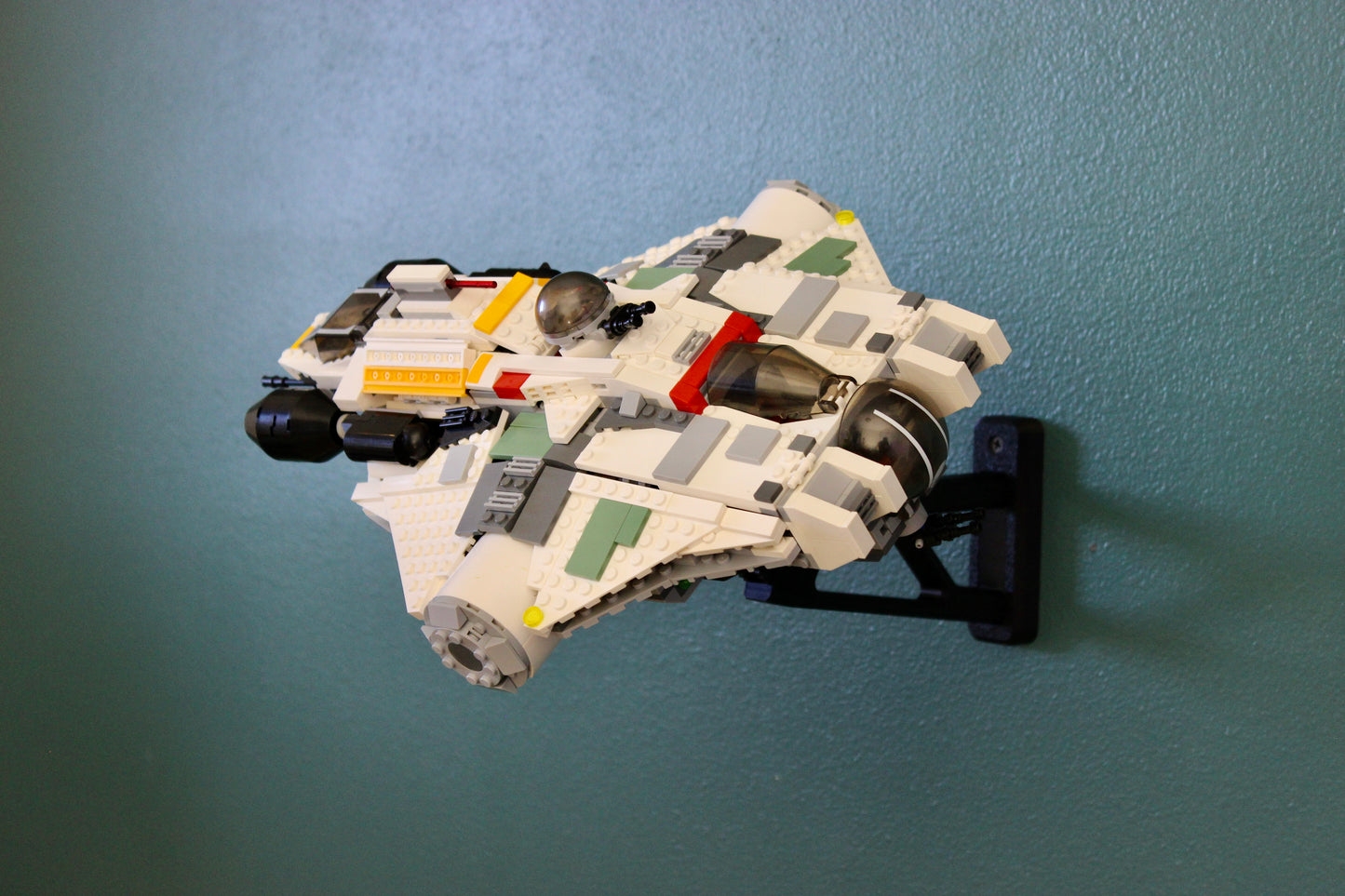 Wall Display for LEGO Star Wars The Ghost 75053 - front view