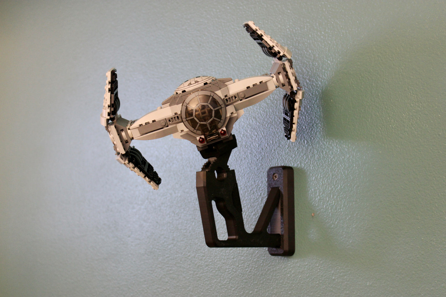 Wall Display for LEGO Star Wars TIE Advanced Prototype 75082 - side view