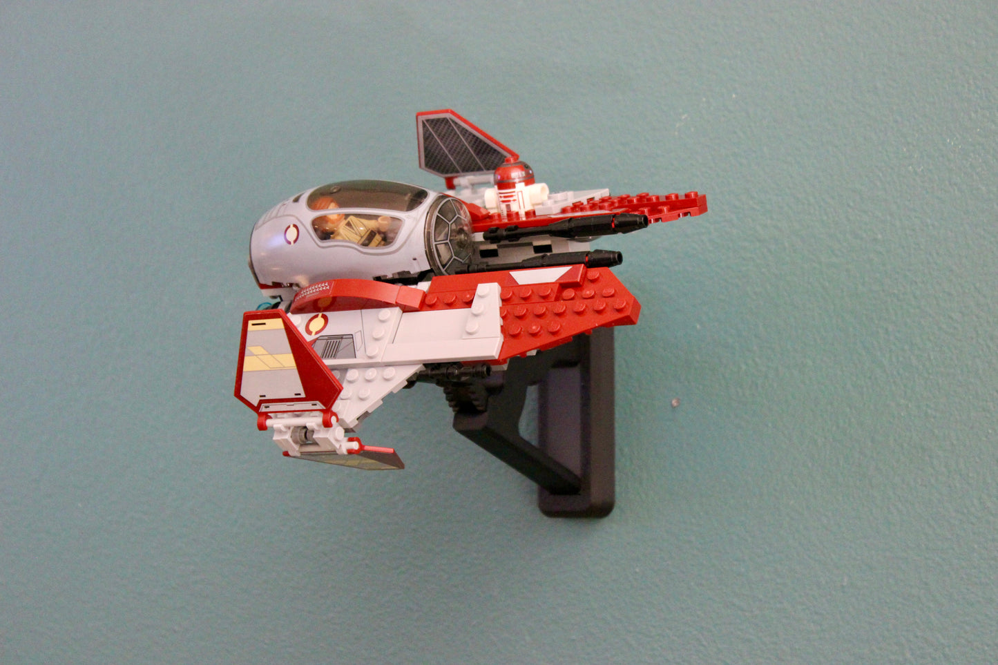 Wall Display for LEGO Star Wars Obi-Wan's Jedi Interceptor 75135