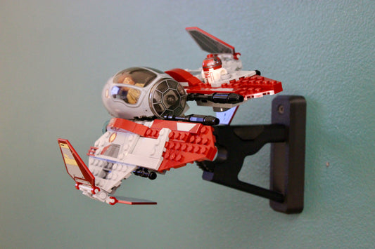 Wall Display for LEGO Star Wars Obi-Wan's Jedi Interceptor 75135