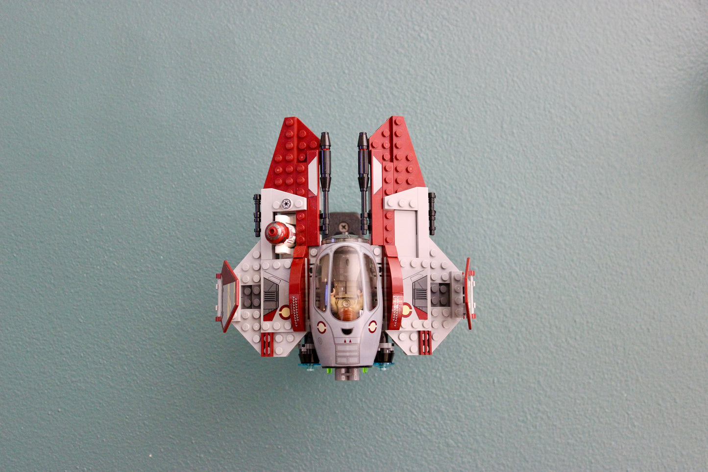 Wall Display for LEGO Star Wars Obi-Wan's Jedi Interceptor 75135