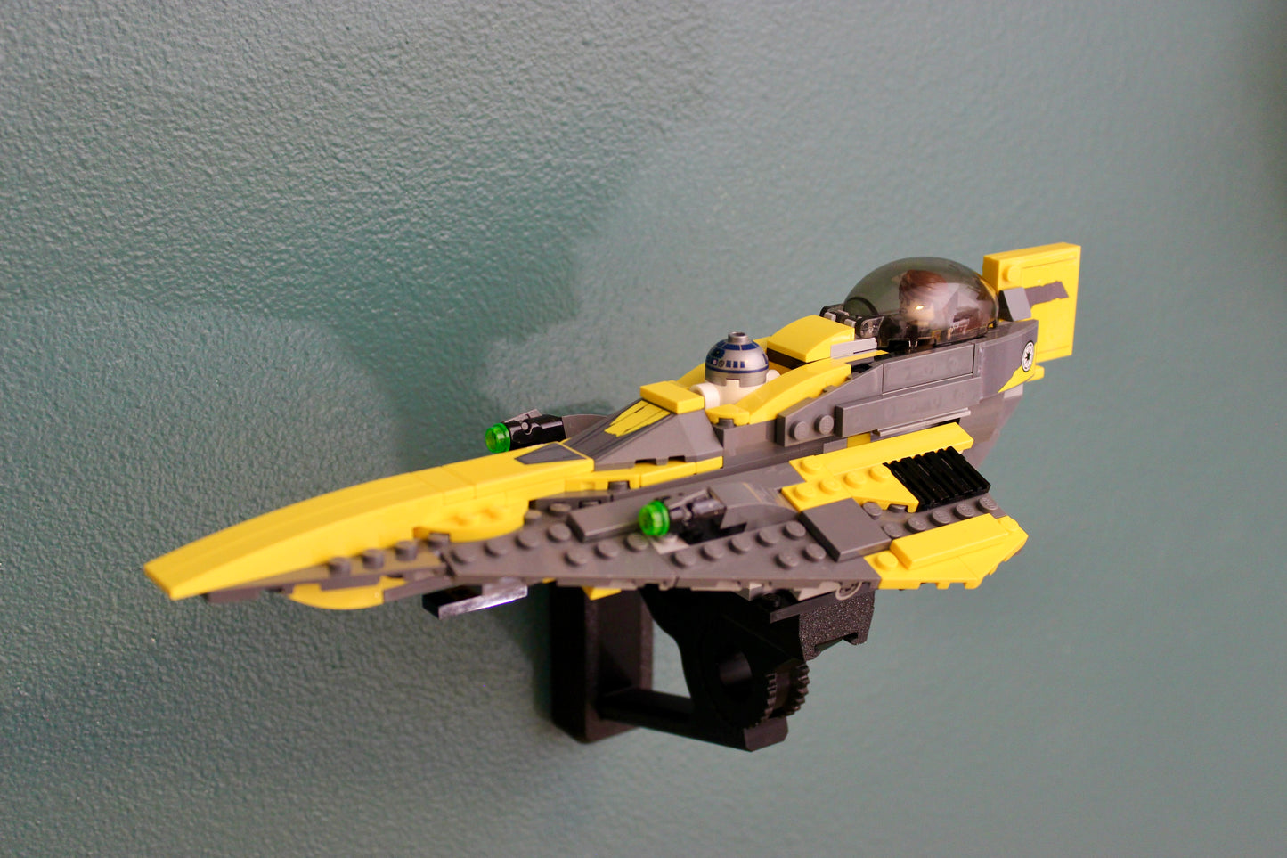Wall Display for LEGO Star Wars Anakin's Jedi Starfighter 75214