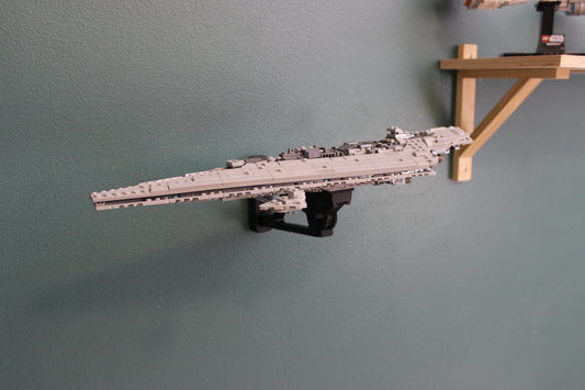 Wall Display for LEGO Star Wars Executor Super Star Destroyer 75356 - front view