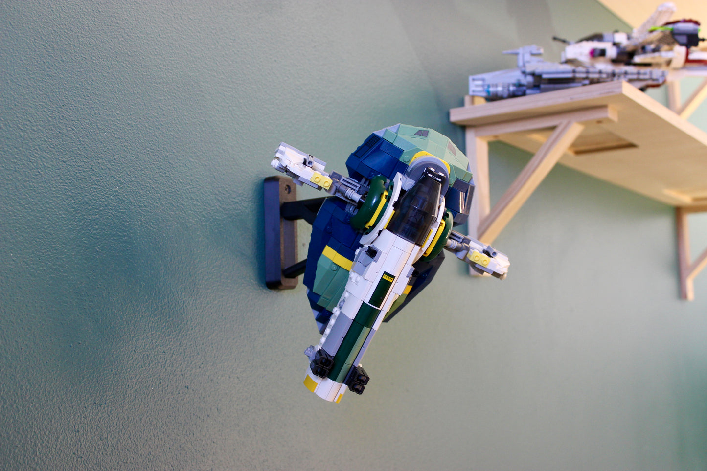 Wall Display for LEGO Star Wars Jango Fett's Starship 75433 - Image 6