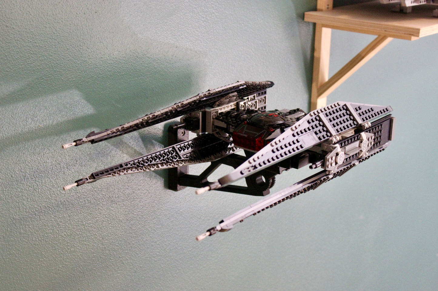 Wall Display for LEGO Star Wars Kylo Ren's TIE Fighter 75179 - Image 5