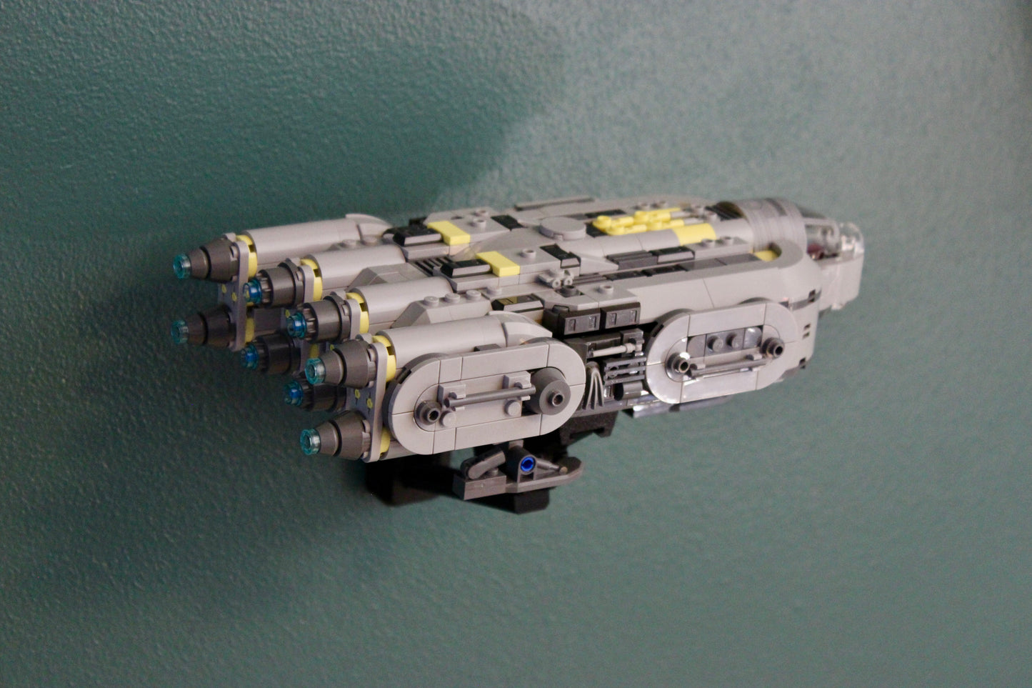 Wall Display for LEGO Star Wars Anzellan Starship 75445