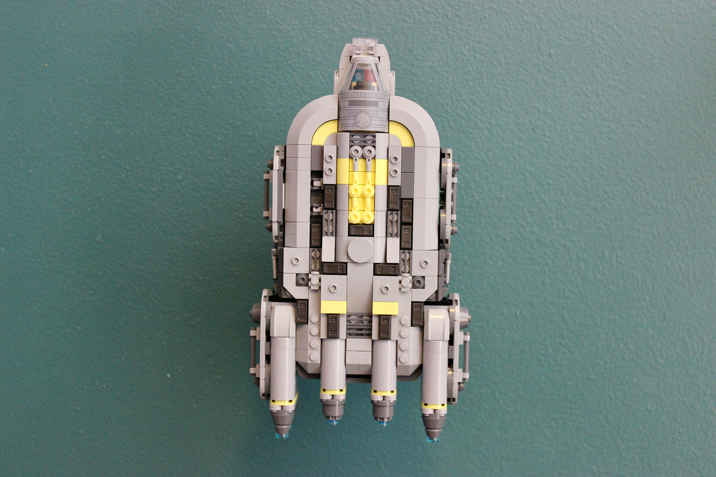 Wall Display for LEGO Star Wars Anzellan Starship 75445