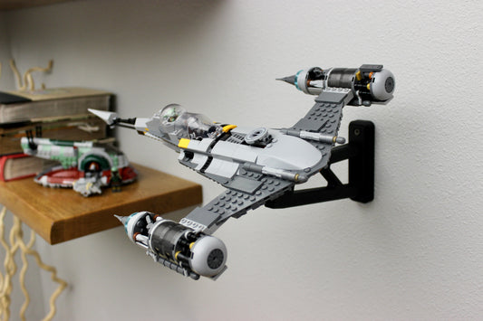 Wall Display for LEGO Star Wars Mandalorian's N-1 Starfighter 75325