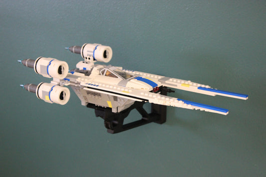 Wall Display for LEGO Star Wars Rebel U-Wing Starfighter 75399 - front view