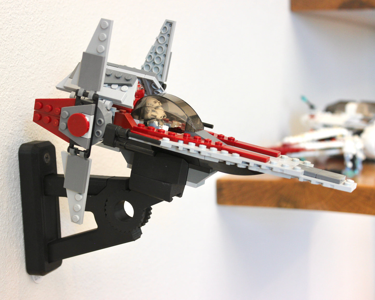 Wall Display for LEGO Star Wars V-Wing Fighter 6205