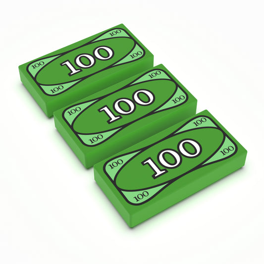 Giant 100 Bill Brick - LEGO Inspired Bricks