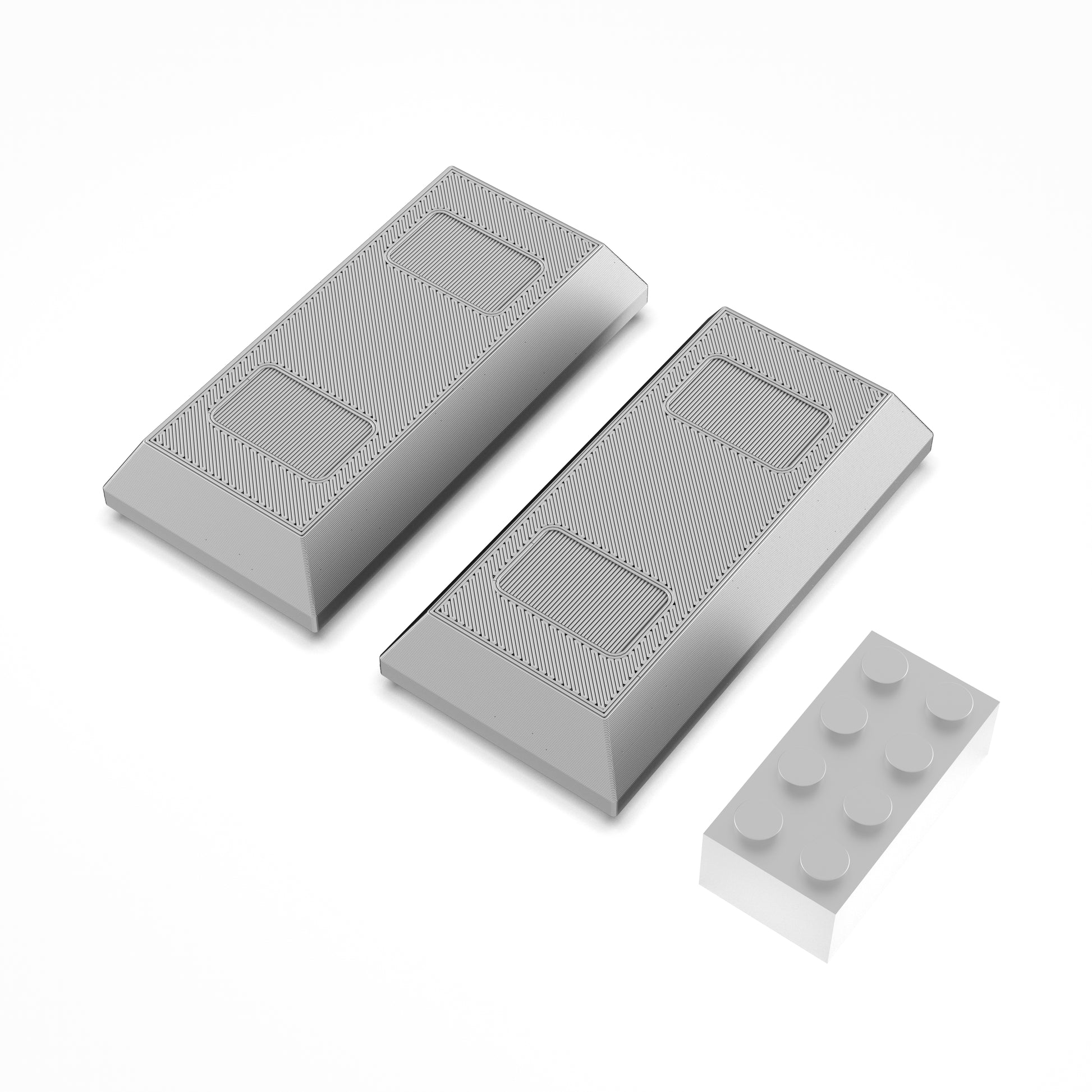 Giant Ingot Silver/Gold Bar Brick - LEGO Inspired Bricks - Image 4