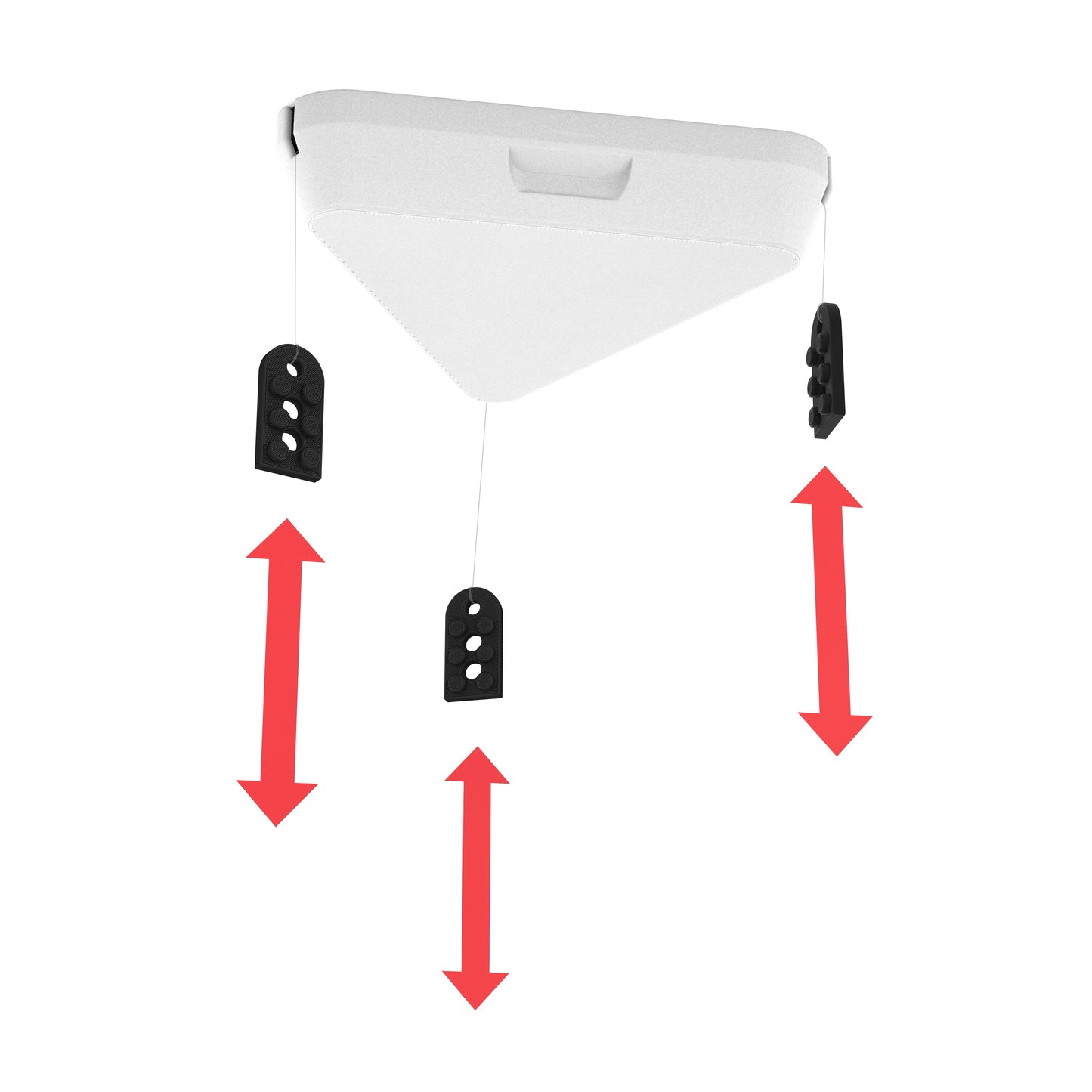 Universal Adjustable Ceiling Mount for LEGO
