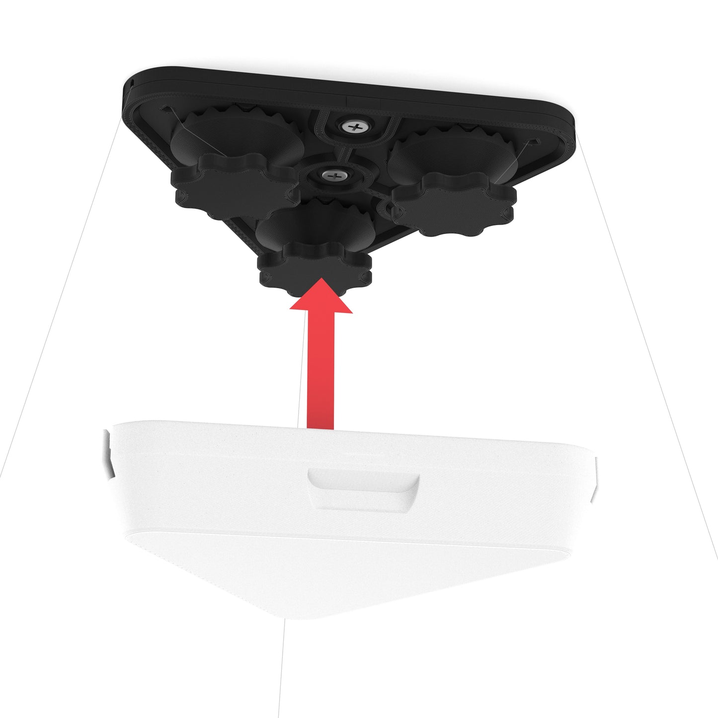 Universal Adjustable Ceiling Mount for LEGO